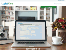 Tablet Screenshot of member.logisticare.com